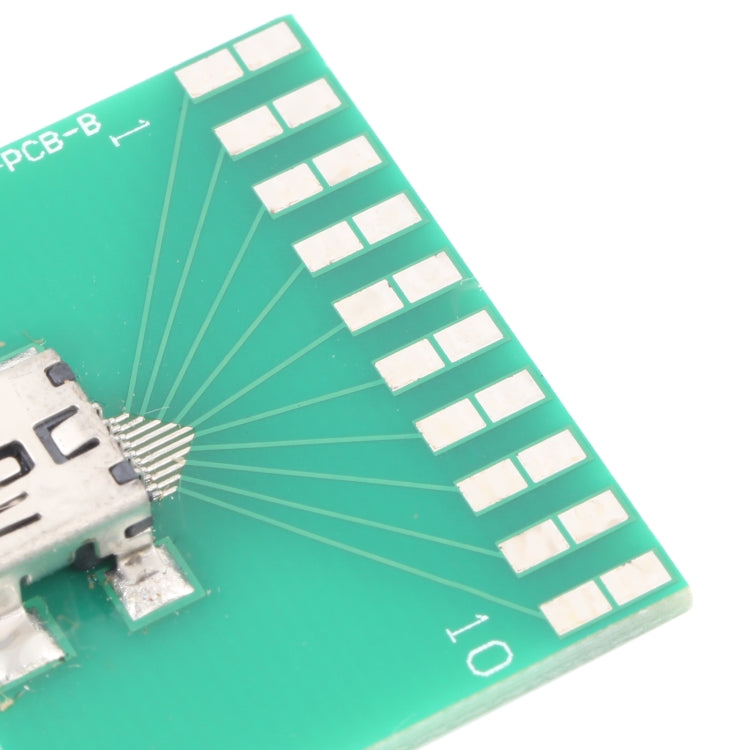 Mini carte de test USB femelle 10 broches