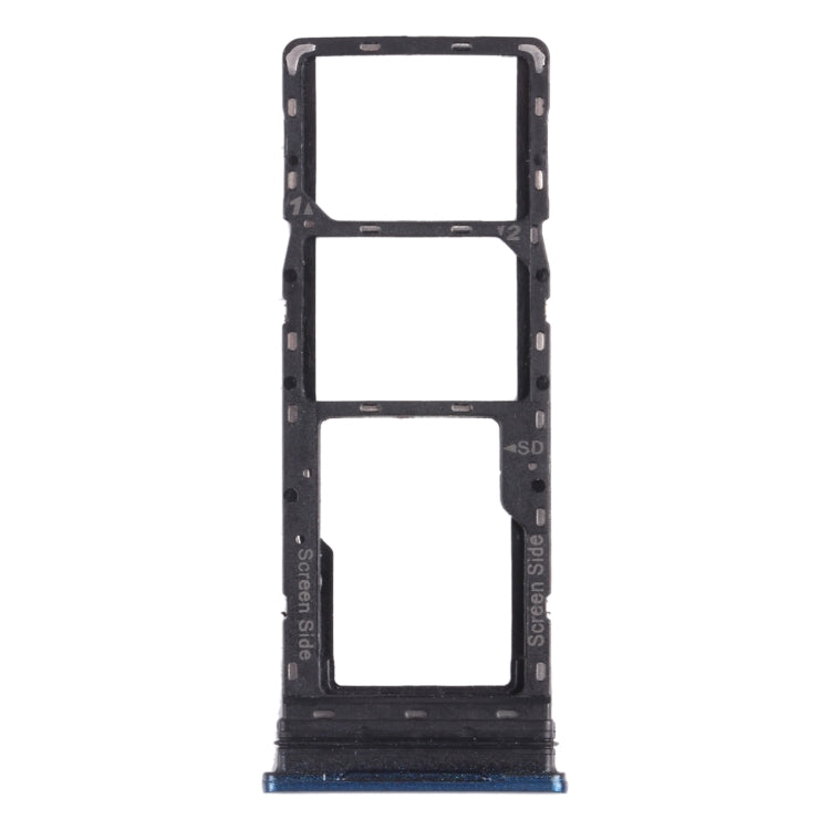 Pour infinix Smart 5 X657 X657C plateau de carte SIM + plateau de carte SIM + plateau de carte Micro SD