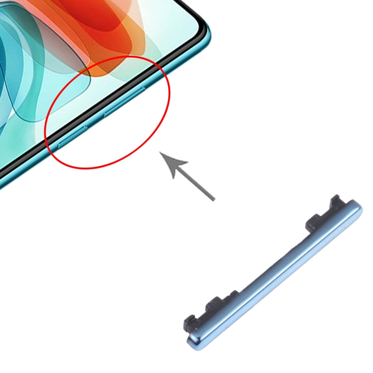Bouton de contrôle du volume pour Xiaomi Redmi Note 10 Pro (Inde) / Redmi Note 10 Pro Max / Redmi Note 10 Pro M2101K6G M2101K6R M2101K6P M2101K6I