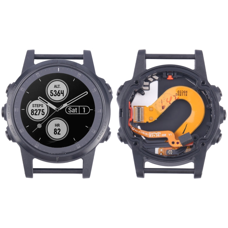 Écran LCD et numériseur complet avec cadre pour Garmin Fenix 5S Plus (version saphir)