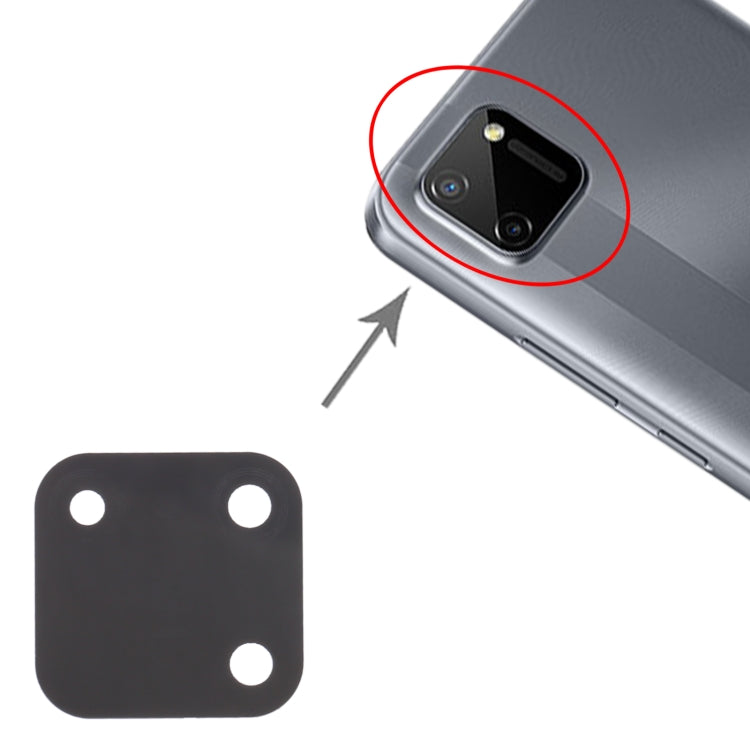 Objectif de caméra arrière pour OPPO Realme C11 RMX2185, 10 pièces, For OPPO Realme C11 RMX2185