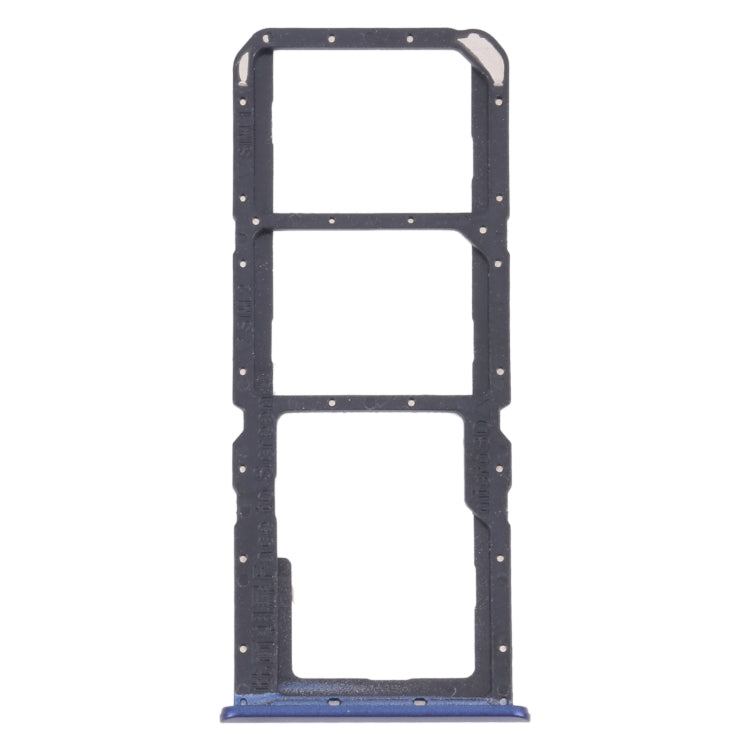 Pour OPPO Realme C17 RMX2101 Plateau de carte SIM + Plateau de carte SIM + Plateau de carte Micro SD, For OPPO Realme C17