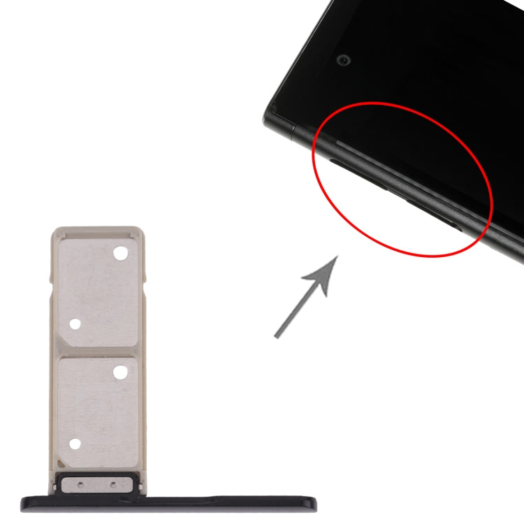 Tiroir Carte SIM + Tiroir Carte SIM pour Sony Xperia XA1 Plus