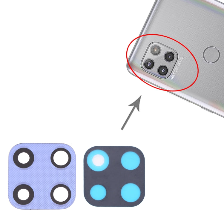 Objectif de caméra arrière 10 pièces pour Motorola Moto G 5G Plus XT2075 XT2075-2 XT2075-3