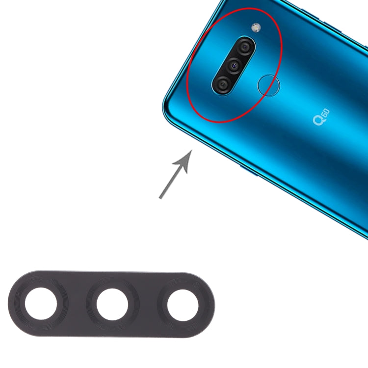 Objectif de caméra arrière 10 PCS pour LG Q60 / LG K12 Prime (Brésil)