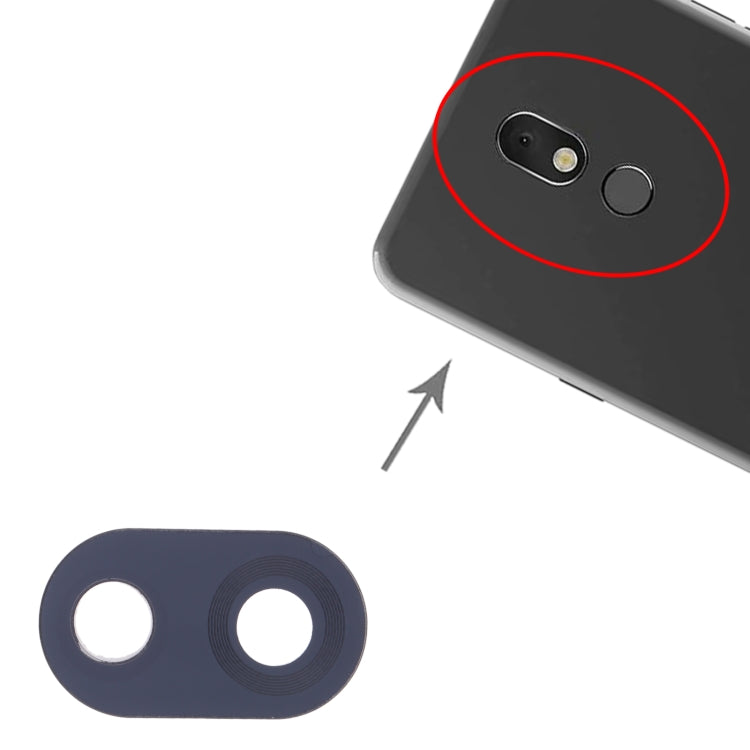 Objectif de caméra arrière 10 PCS pour LG Stylo 5 LM-Q720