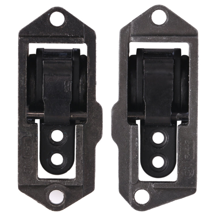 1 paire d'arbre de connecteur de béquille de charnière pour Microsoft Surface Pro 5 / Pro 6 / Pro 7