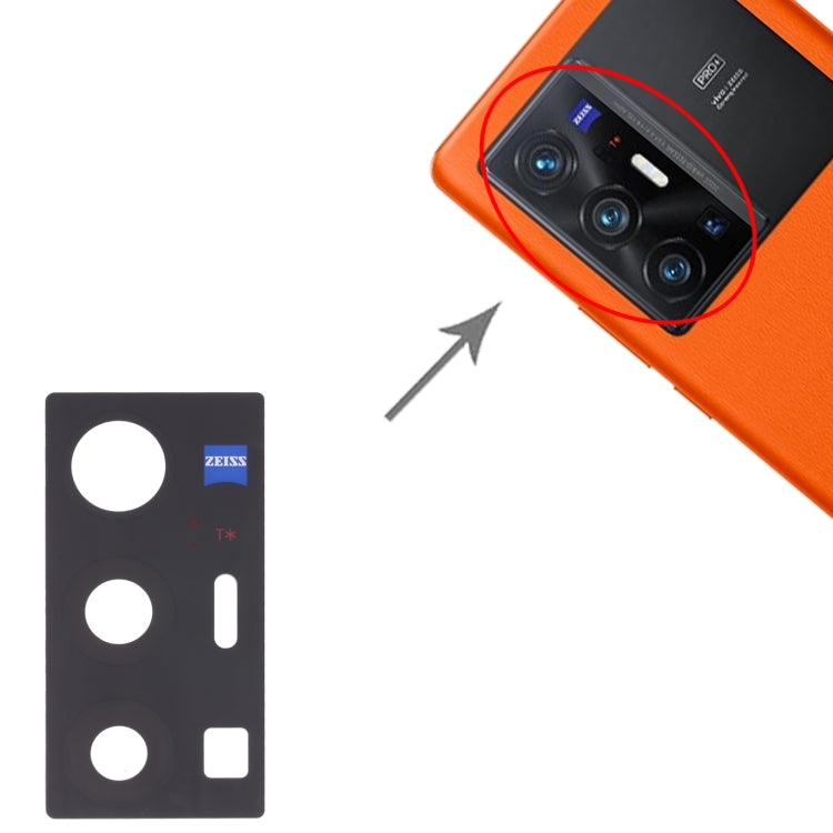Objectif de caméra arrière pour Vivo X70 Pro + V2145A V2114, 10 pièces