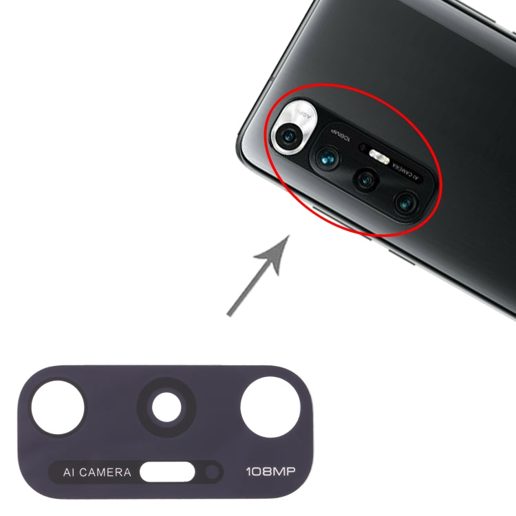Objectif de caméra arrière 10 PCS pour Xiaomi Mi 10s M2102J2SC