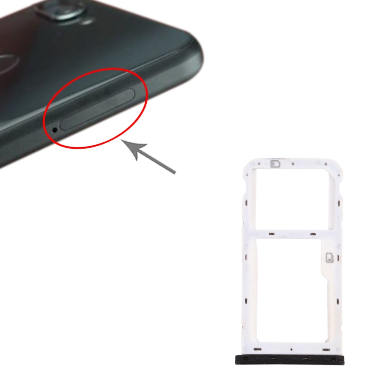 Tiroir Carte SIM + Tiroir Carte SIM / Tiroir Carte Micro SD pour ZTE Blade V9 Vita, For ZTE Blade V9 Vita