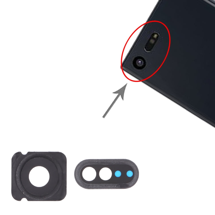 Objectif de caméra arrière 10 PCS pour Sony Xperia X Compact