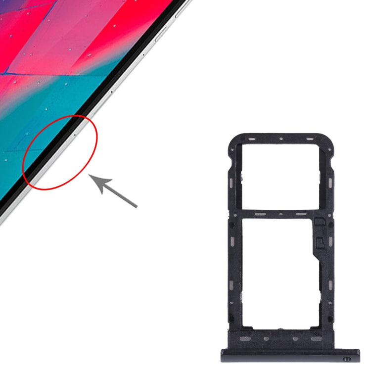 Plateau de carte SIM + plateau de carte Micro SD pour Lenovo Tab M10 TB-X505X TB-X505L TB-X505F TB-X505