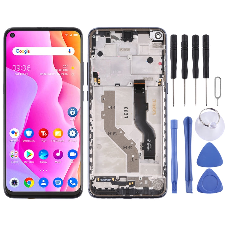 Écran LCD et numériseur complet avec cadre pour TCL 10L / 10 Lite T770H