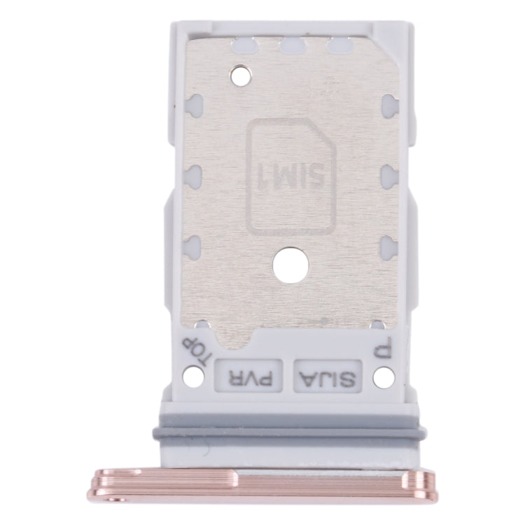 Pour Samsung Galaxy S22 + 5G / S22 5G / SM-S906B SM-S901B Plateau de carte SIM d'origine + Plateau de carte SIM