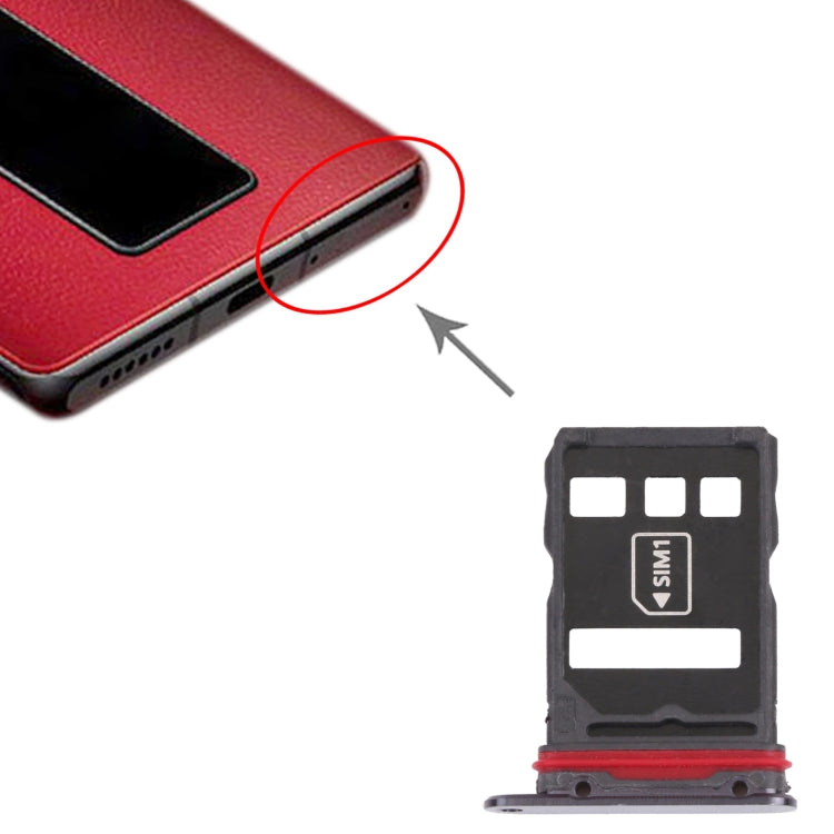 Tiroir Carte SIM + Tiroir Carte NM pour Huawei Mate 30 RS Porsche Design