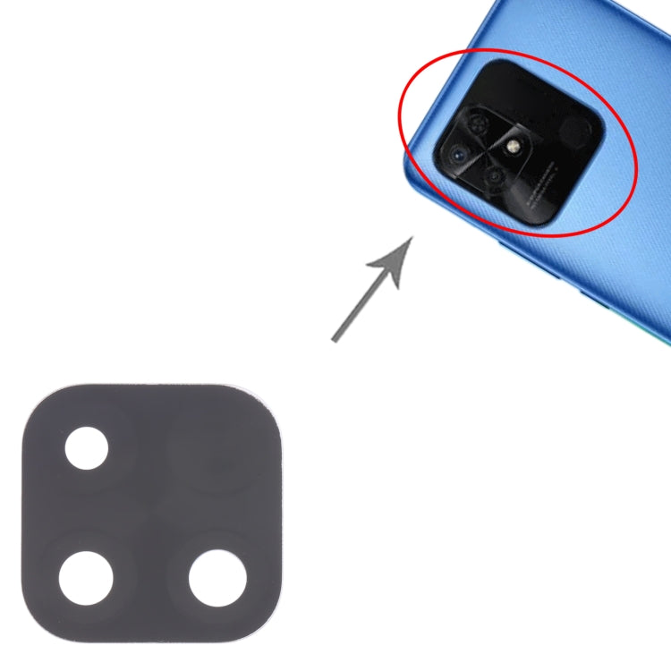 Objectif de caméra arrière 10 pièces, pour Xiaomi Redmi 10C/Redmi 10 India/Redmi 10 Power/Poco C40