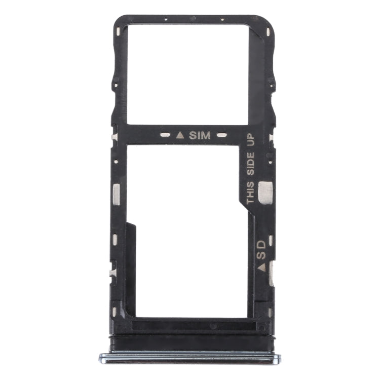 Plateau de carte SIM d'origine + plateau de carte Micro SD pour TCL 10L/10 Lite T770H T770B