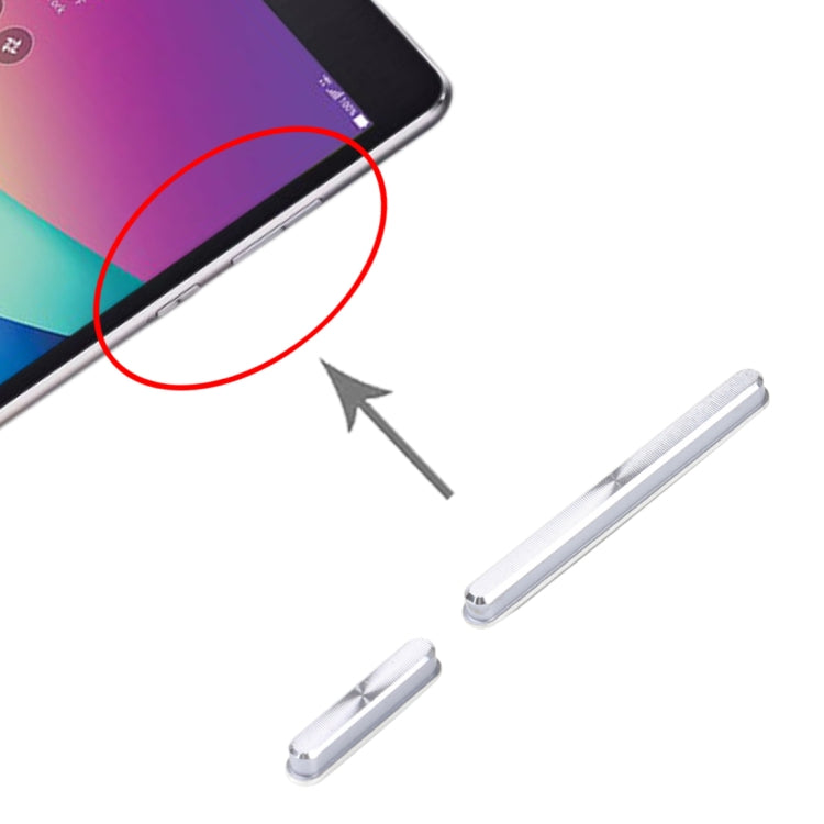 Bouton d'alimentation et bouton de contrôle du Volume d'origine pour Asus ZenPad Z8s ZT582KL P00J