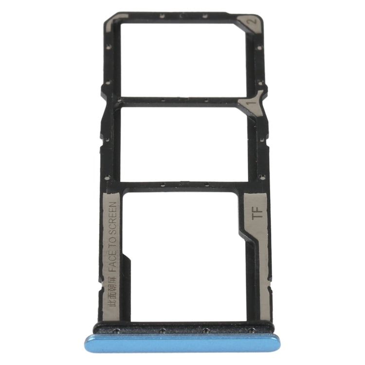 Plateau de carte SIM + plateau de carte SIM + plateau de carte Micro SD pour Xiaomi Redmi 10C/Redmi 10 India/Poco C40