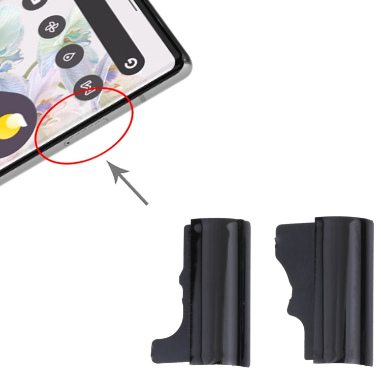 Pour Google Pixel 6 Pro, 1 paire de boucle d'objectif d'appareil photo