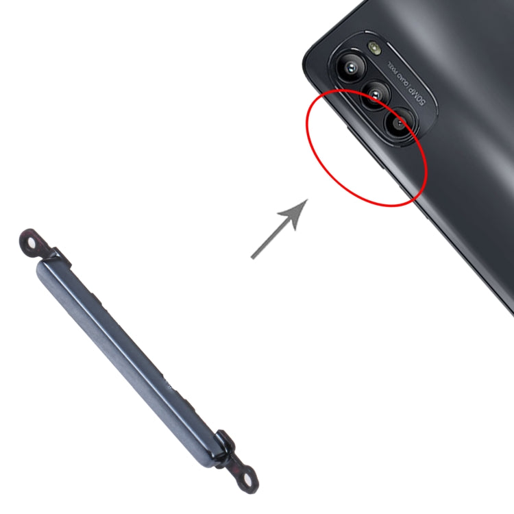 Bouton de contrôle du volume pour Motorola Moto G52