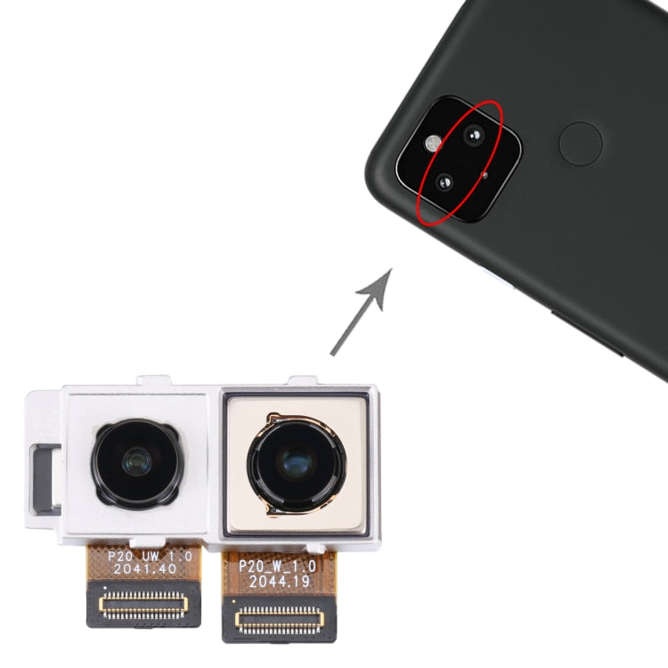 Pour caméra arrière Google Pixel 4A 5G