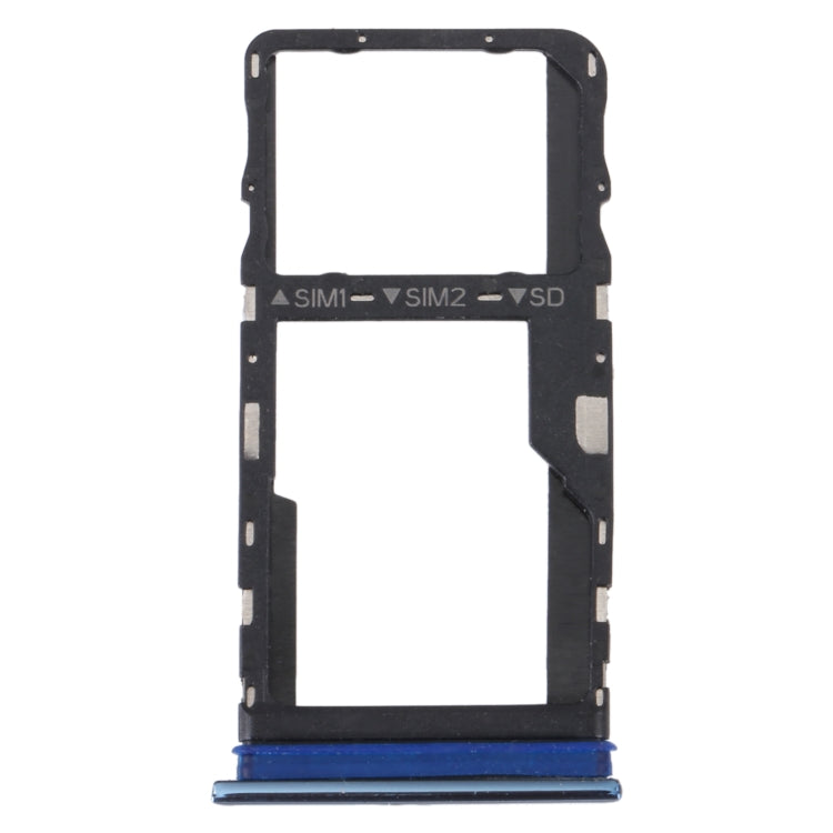 Pour TCL 30 / 30+ / 30 5G Plateau de carte SIM d'origine + Plateau de carte Micro SD