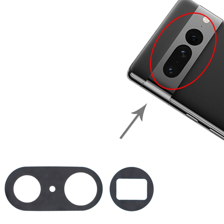 Pour objectif de caméra arrière d'origine Google Pixel 7 Pro