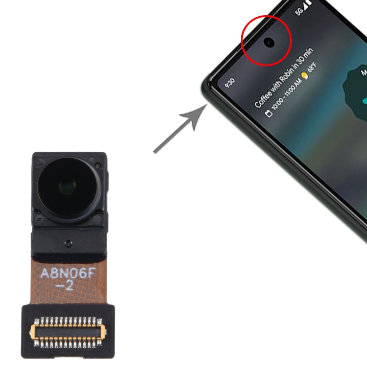 Pour caméra frontale d'origine Google Pixel 6A