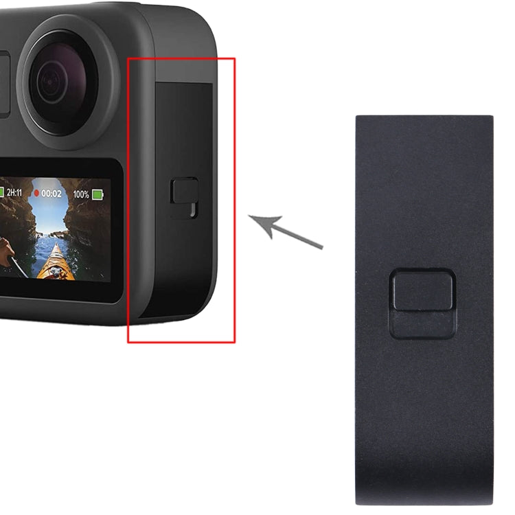 Pour GoPro Max couvercle latéral en métal d'origine