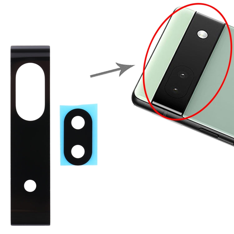Pour objectif de caméra arrière d'origine Google Pixel 6A