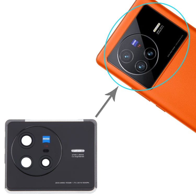Pour le couvercle d'objectif d'appareil photo d'origine vivo X80
