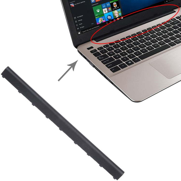 Couvercle d'arbre en métal pour Asus A555L A555 K555 X555 Y583L F554 W509 VW510 W519
