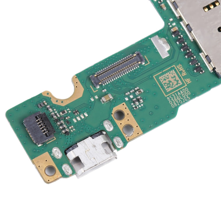 Pour Lenovo Tab M10 HD TB-X505 carte de Port de charge avec prise de support de carte SIM