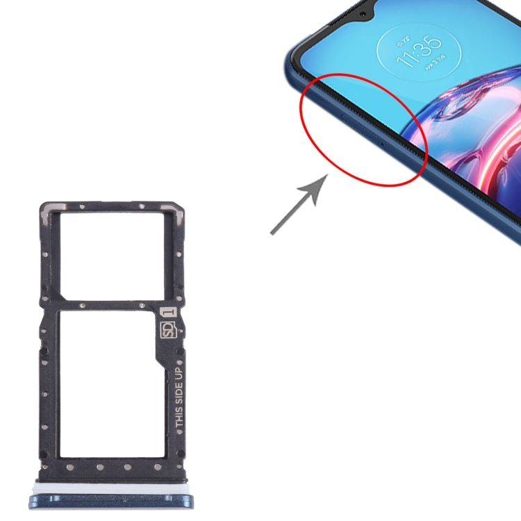 Pour Motorola Moto E 2020 plateau de carte SIM + plateau de carte Micro SD