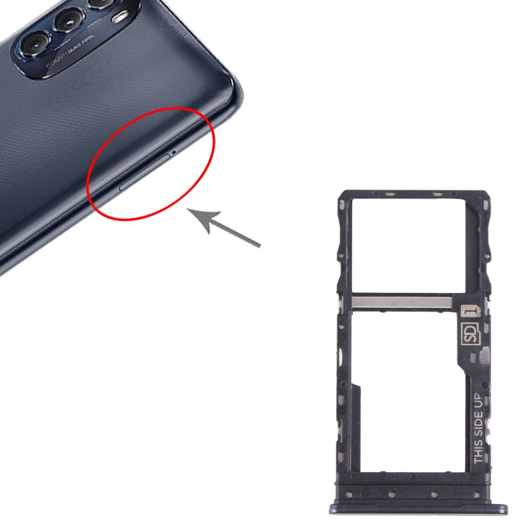 Pour Motorola Moto G 2022 Plateau de carte SIM + Plateau de carte Micro SD