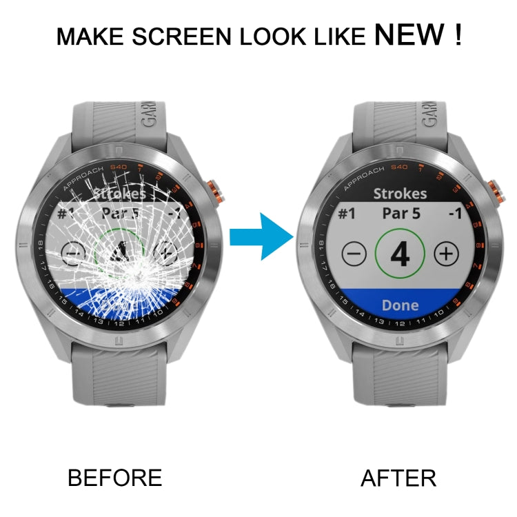 Pour Garmin approche S40 écran LCD d'origine avec numériseur assemblage complet