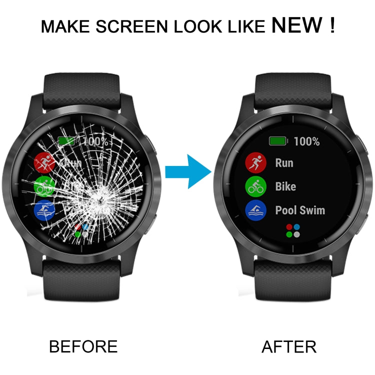 Pour Garmin Vivoactive 4 écran LCD d'origine avec numériseur assemblage complet