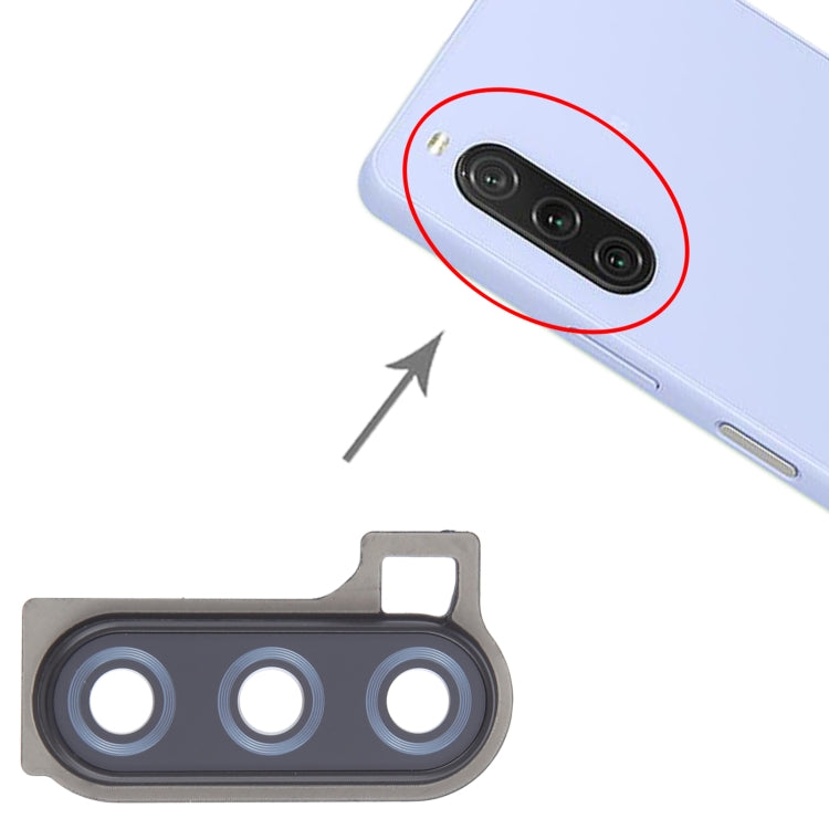 Couvercle d'objectif d'appareil photo d'origine pour Sony Xperia 10 V
