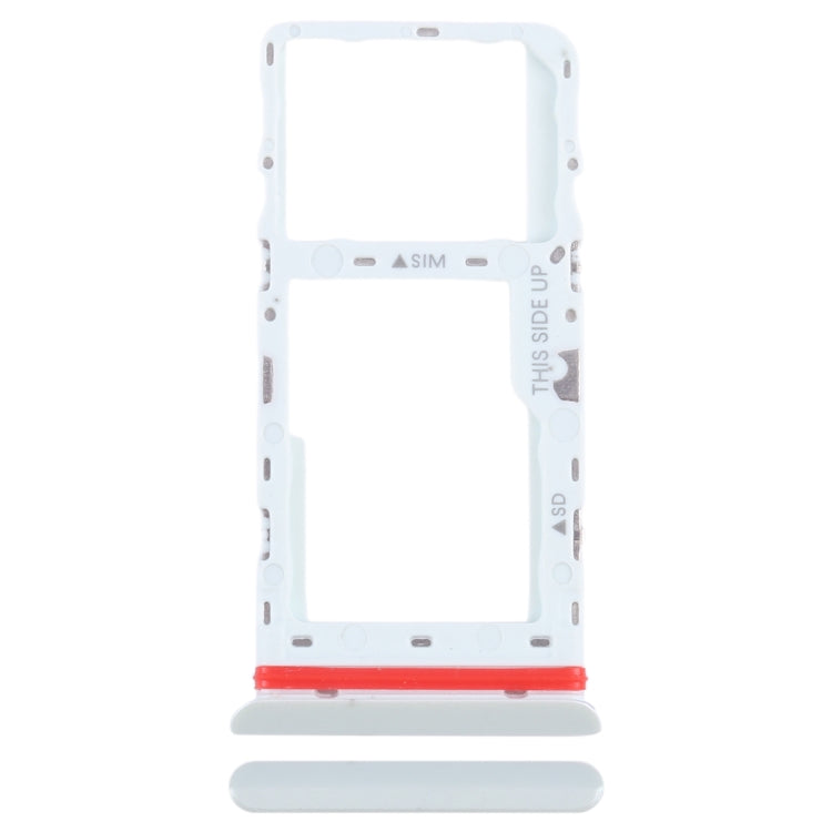 Pour Alcatel 1T 10 pouces 2020 8091 Plateau de carte SIM + Plateau de carte Micro SD