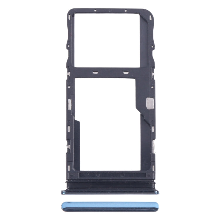 Pour TCL 20s Plateau de carte SIM d'origine + Plateau de carte Micro SD