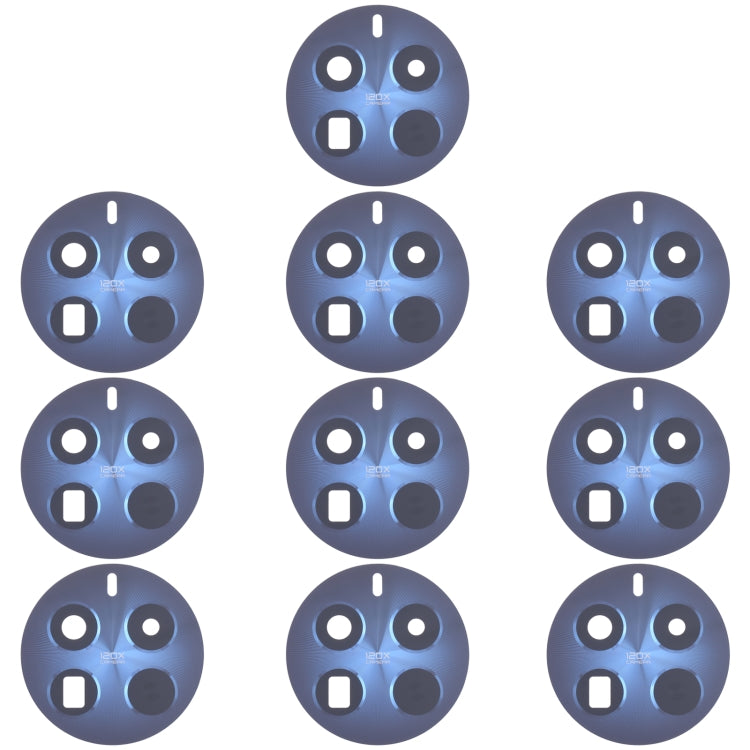 Pour Realme 12 Pro+ 10 pièces Objectif de caméra arrière d'origine, For Realme 12 Pro+ (Original,Gold), For Realme 12 Pro+ (Original,Blue)