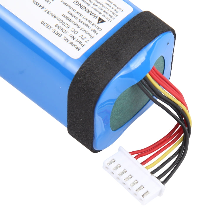 Batterie de remplacement 7,2 V 5 200 mAh ID770 ID659 pour Sony SRS-XB40 SRS-XB41 SRS-XB3 SRS-XB30