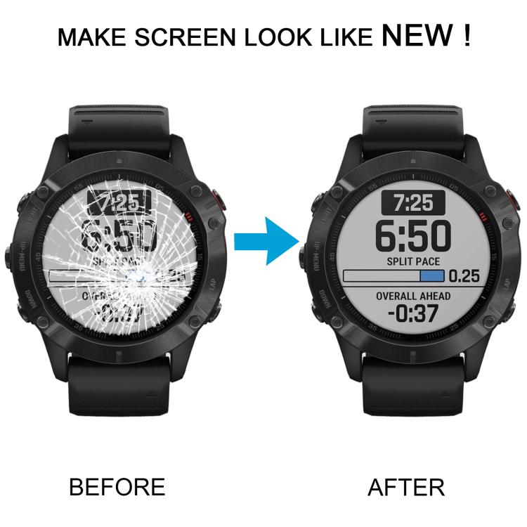 Pour Garmin Fenix 6 Pro Écran LCD d'origine avec numériseur Assemblage complet