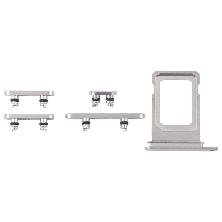 Pour iPhone 16 Pro Max Tiroir de carte SIM d'origine + Tiroir de carte SIM + Touches latérales, For iPhone 16 Pro(Original)