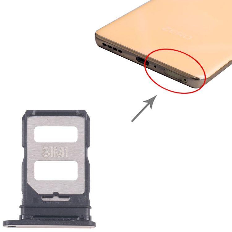 Pour Infinix Zero 30 5G 5 pièces Plateau de carte SIM + Plateau de carte SIM