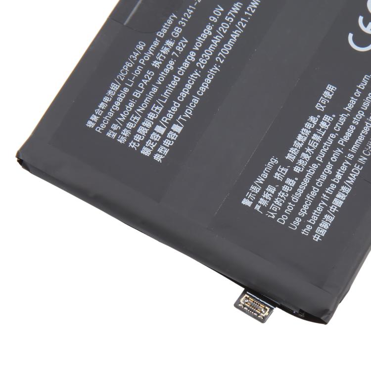 Remplacement de la batterie pour OnePlus 12 5G BLPA25 2630mAh
