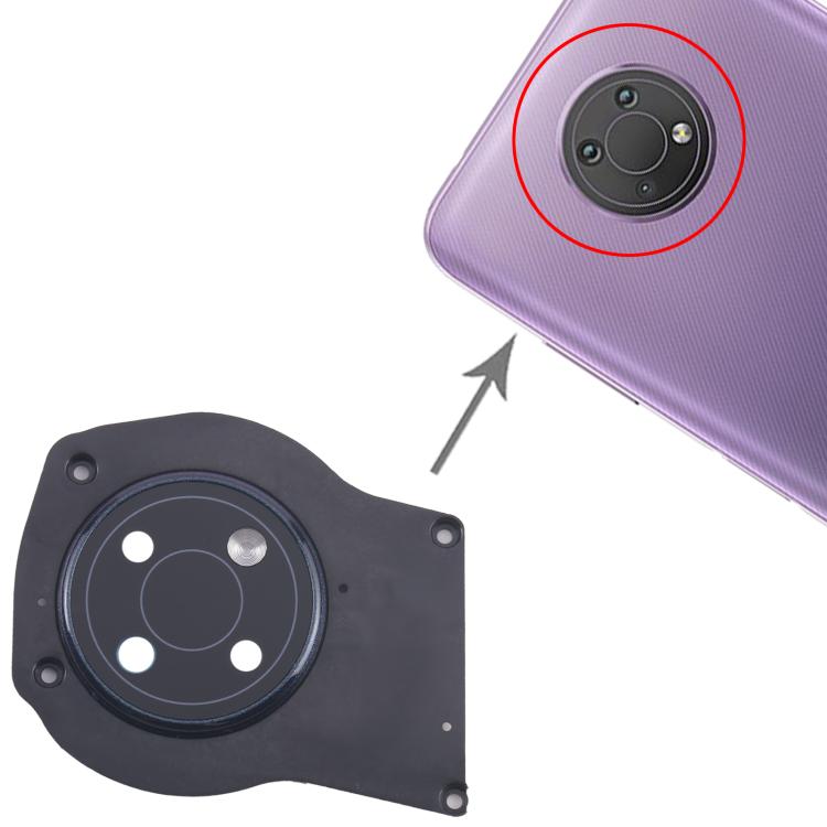 Pour Nokia G10 Cache d'objectif de caméra arrière d'origine