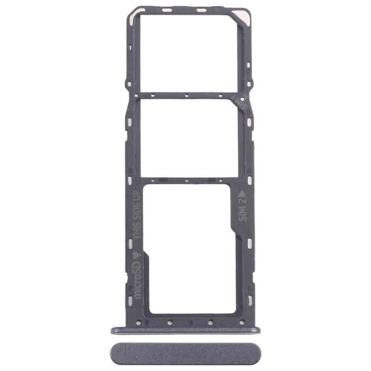 Pour Nokia C32 Plateau de carte SIM d'origine + Plateau de carte SIM + Plateau de carte Micro SD