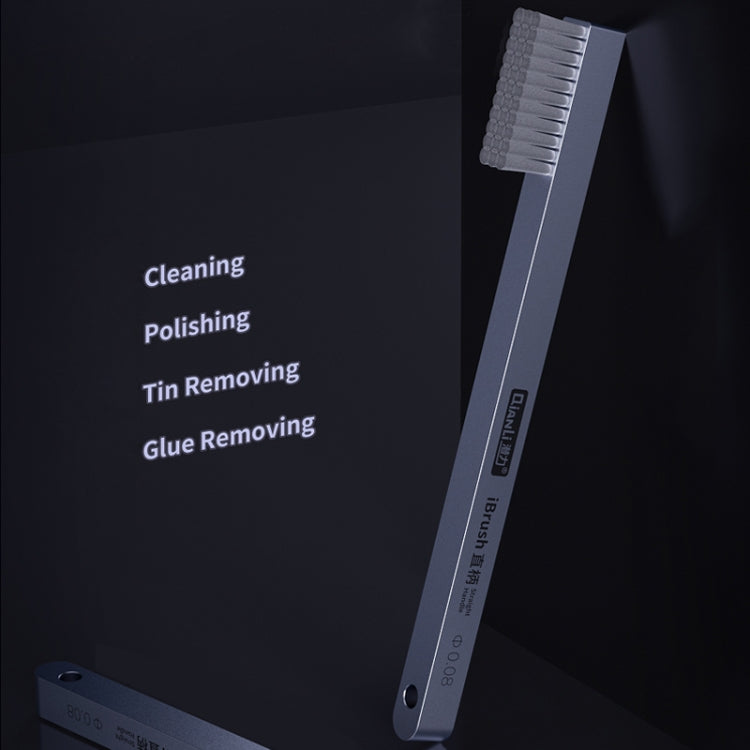 Qianli iBrush Brosse en acier allié d'aluminium à manche droit